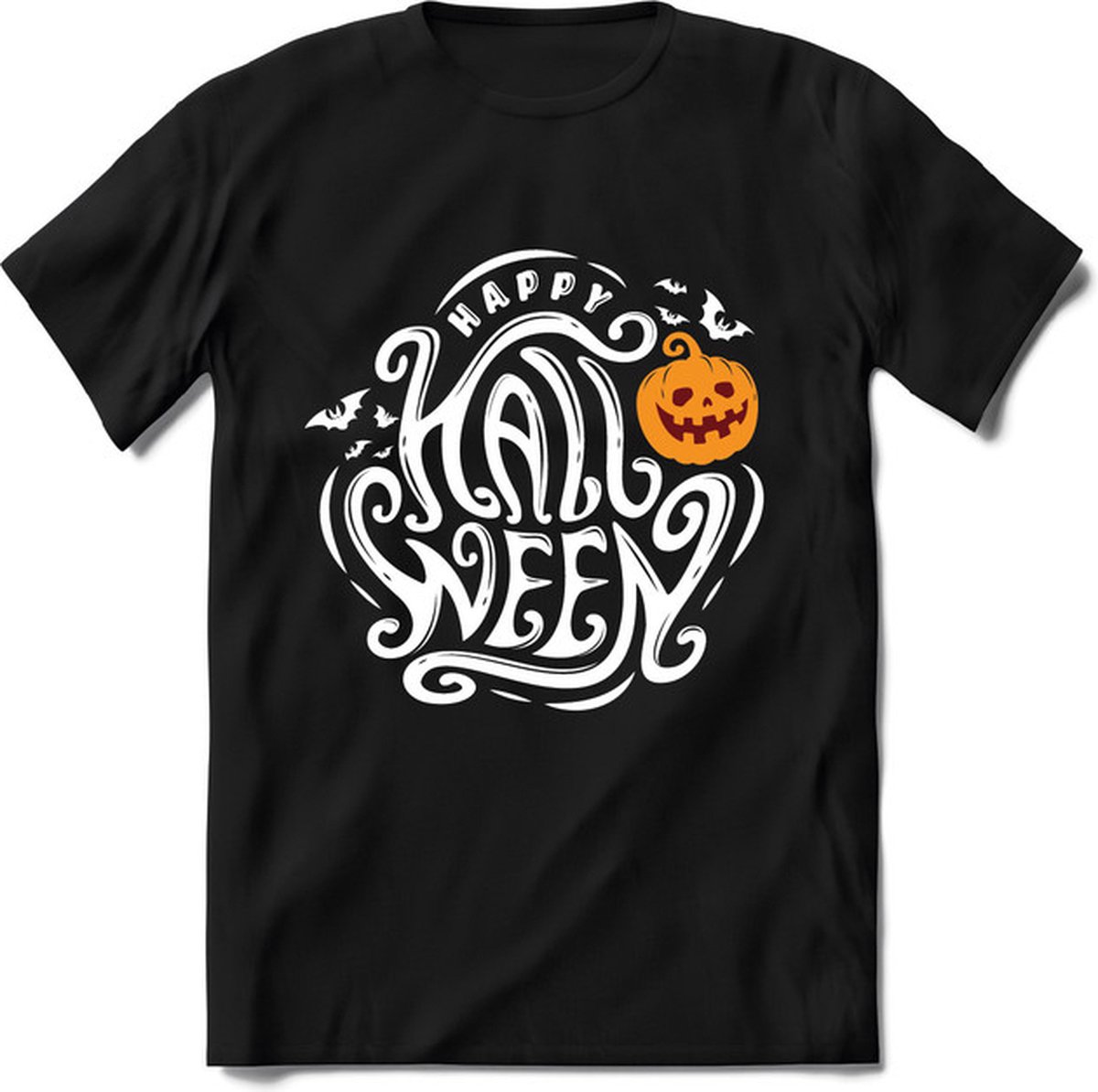 Halloween T-Shirt | Horror  Kleding Heren / Dames | Weerwolf , Monster , Vleermuis en Pompoen  Shirt |